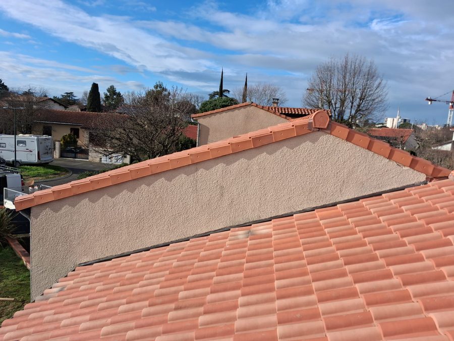 Toiture rénovée