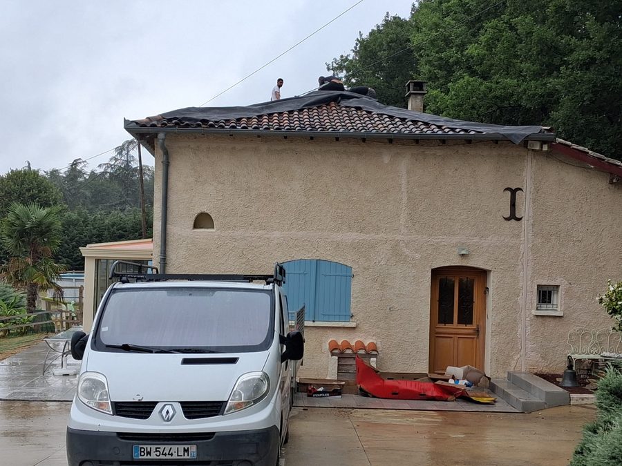 Intervention sur toiture